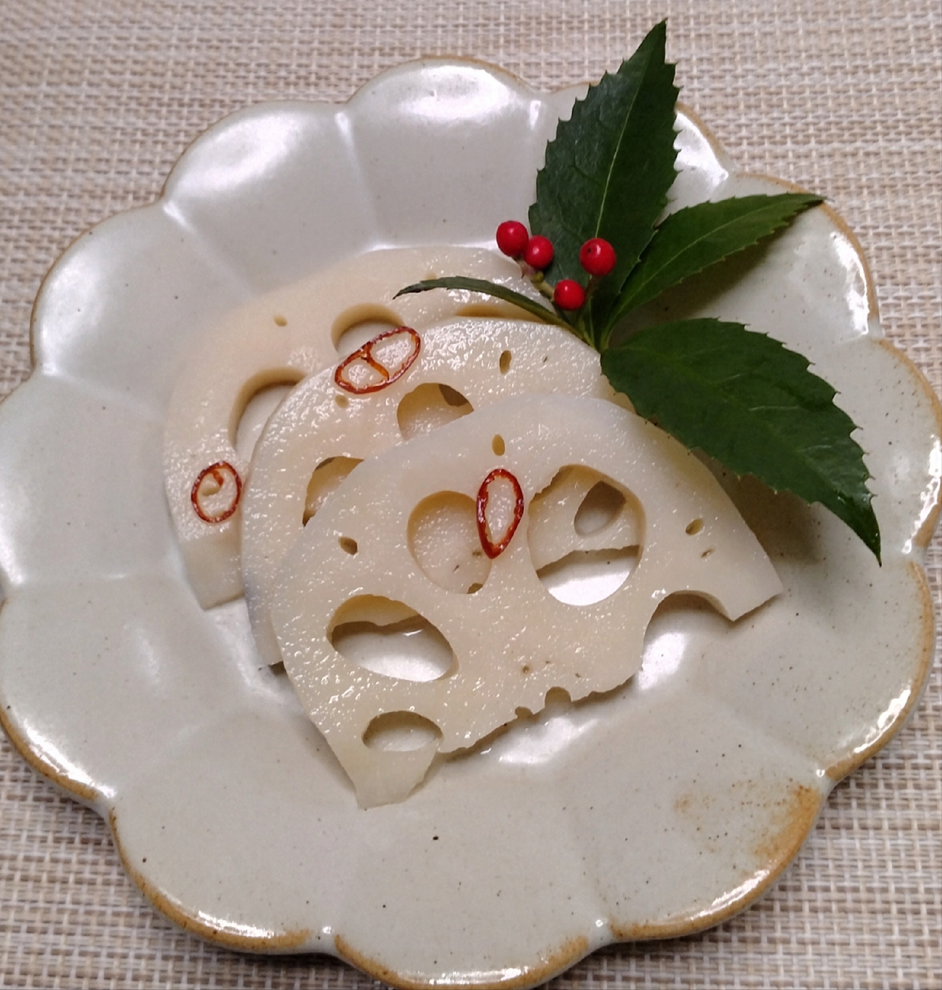 【正月】酢れんこん