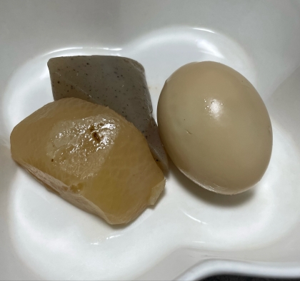 昆布醤油でおでん風