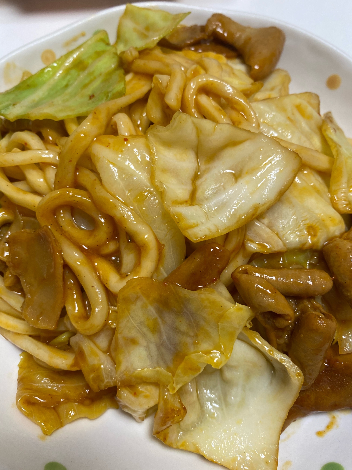 みそ味こてっちゃんうどん