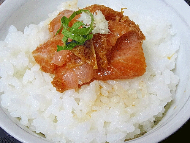 ご飯が旨い！　大トロで「山わさびのヅケまぐろ」