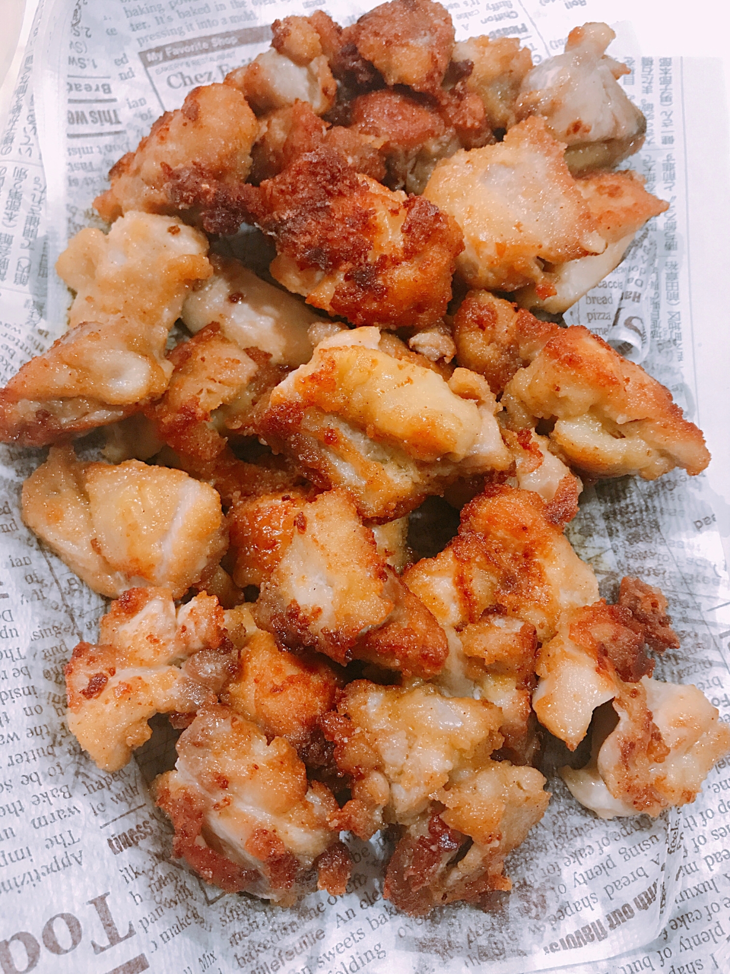 油少なめ♡揚げ焼き唐揚げ