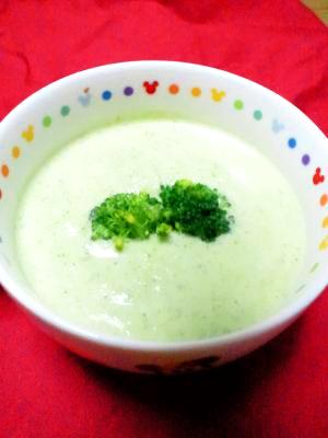 栄養満点食べるスープ☆ブロッコリー