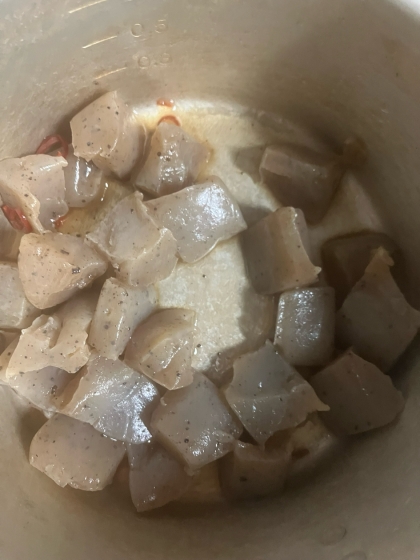簡単副菜☆こんにゃくのピリ辛煮