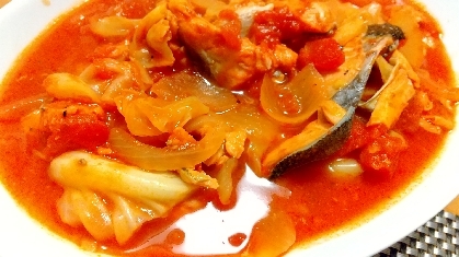 鮭のトマトソース煮☆