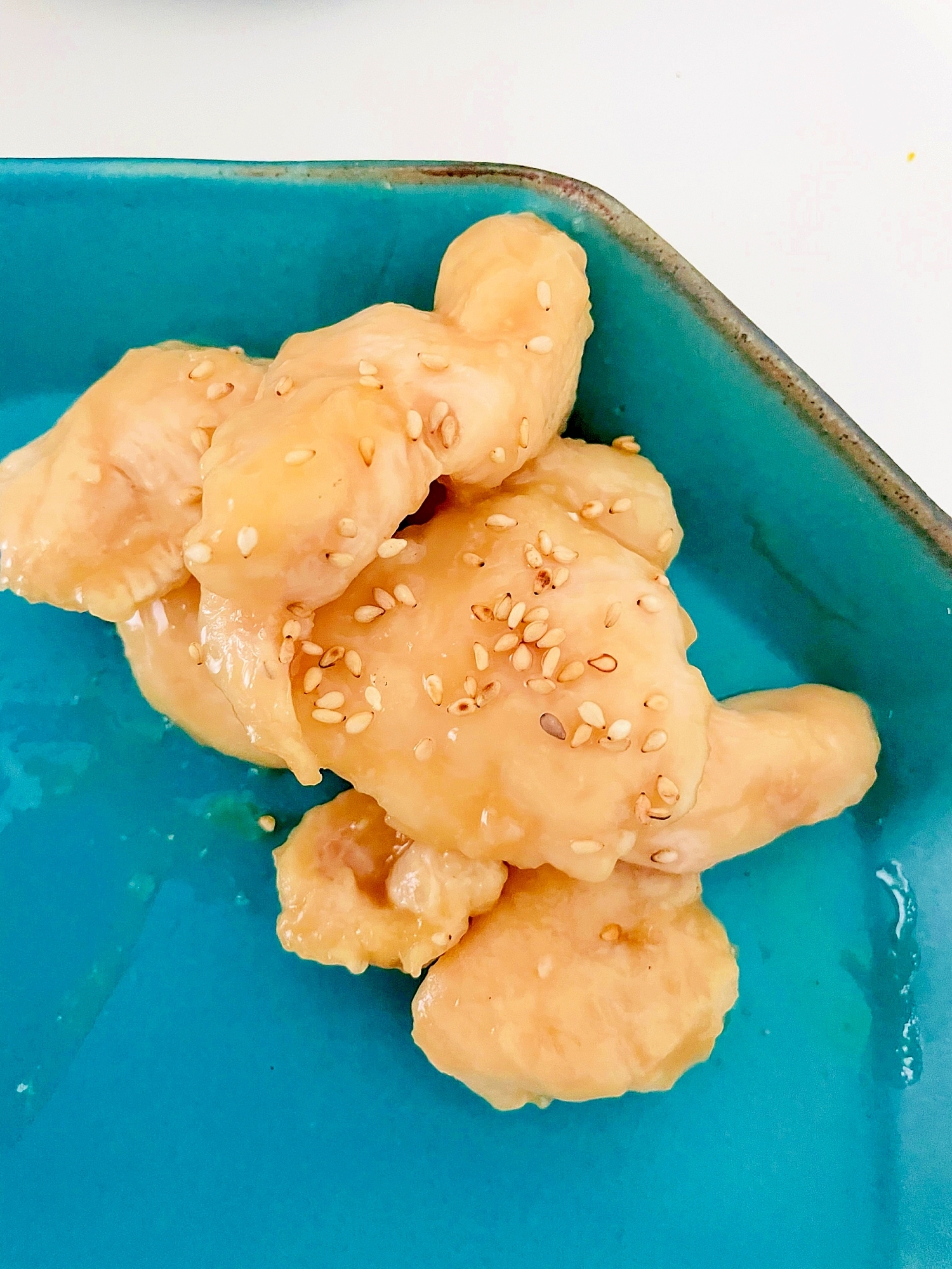 鶏胸肉のポン酢と味噌焼き