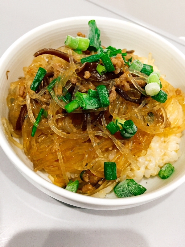 1人ランチ★春雨丼