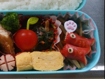 ☆ウィンナーで!!こいのぼり☆