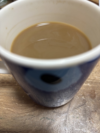 甘くておいしいコーヒー牛乳