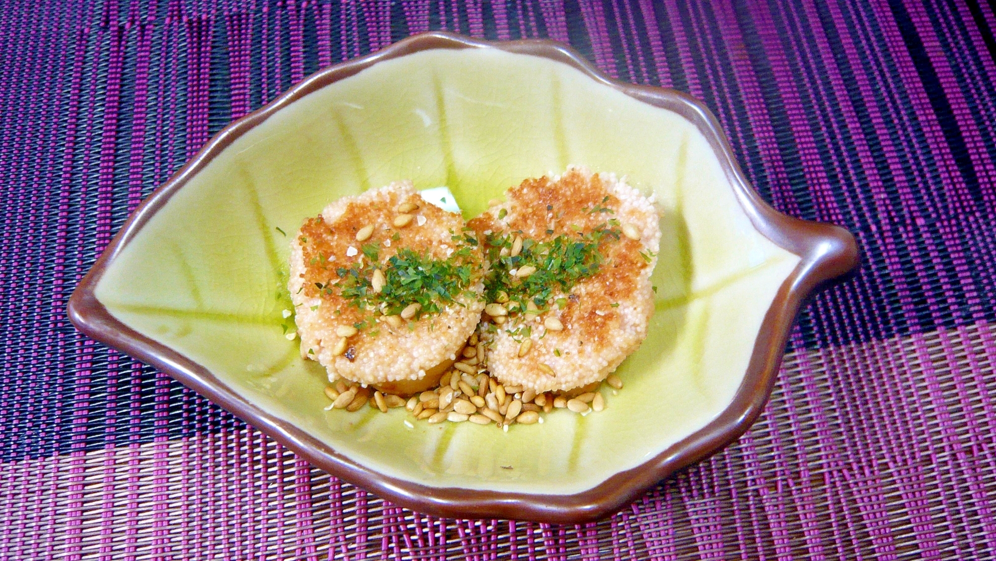 ♥　お弁当ご飯の上に！　焼き明太子　♥