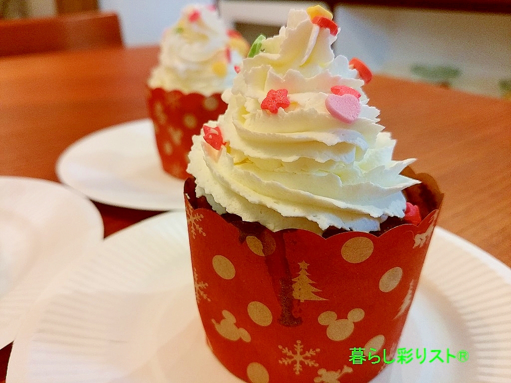 X'mas☆チョコカップケーキ♪