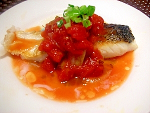 スズキのムニエル トマトソース レシピ 作り方 By Koneko315 楽天レシピ スズキのムニエル トマトソース レシピ 作り方 By Koneko315 楽天レシピ