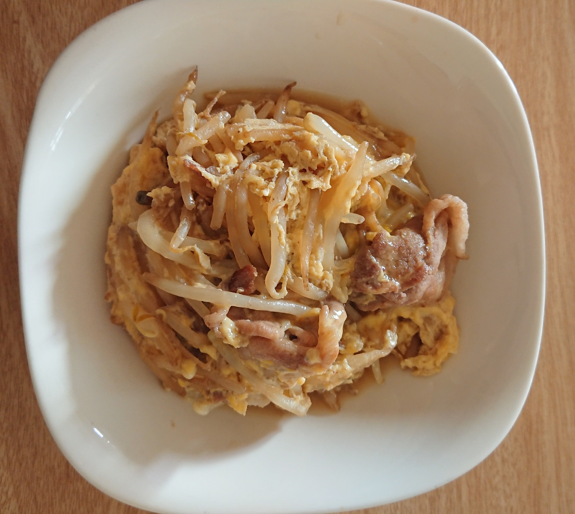 もやしと豚肉の卵とじ レシピ 作り方 By Fromarrow 楽天レシピ もやしと豚肉の卵とじ レシピ 作り方 By Fromarrow 楽天レシピ