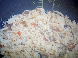 缶詰で簡単 かにの炊き込みご飯 レシピ 作り方 By るんるん9524 楽天レシピ