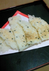 レンジで即席 ごはんdeおせんべい レシピ 作り方 By Mama Papa 楽天レシピ