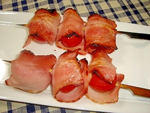 トマトベーコン串 レシピ 作り方 By 四月のヒーロー 楽天レシピ トマトベーコン串 レシピ 作り方 By 四月のヒーロー 楽天レシピ