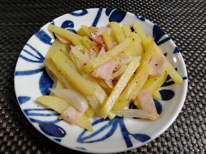 ちょうど材料があったので作りました。マヨネーズと合いますね！