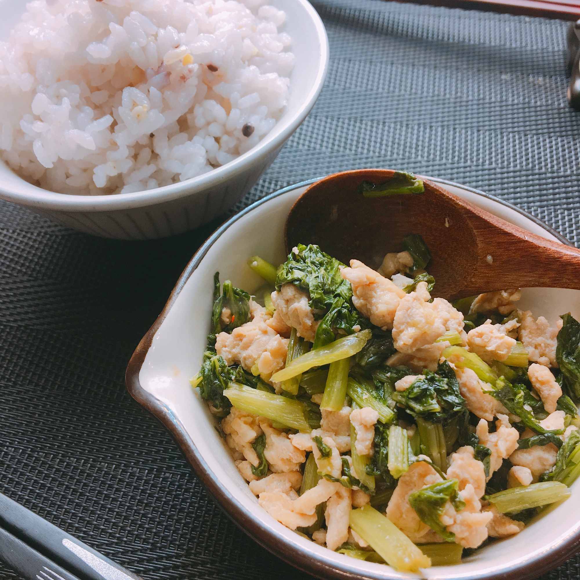 節約簡単おいしい♡カブの葉でご飯のおとも