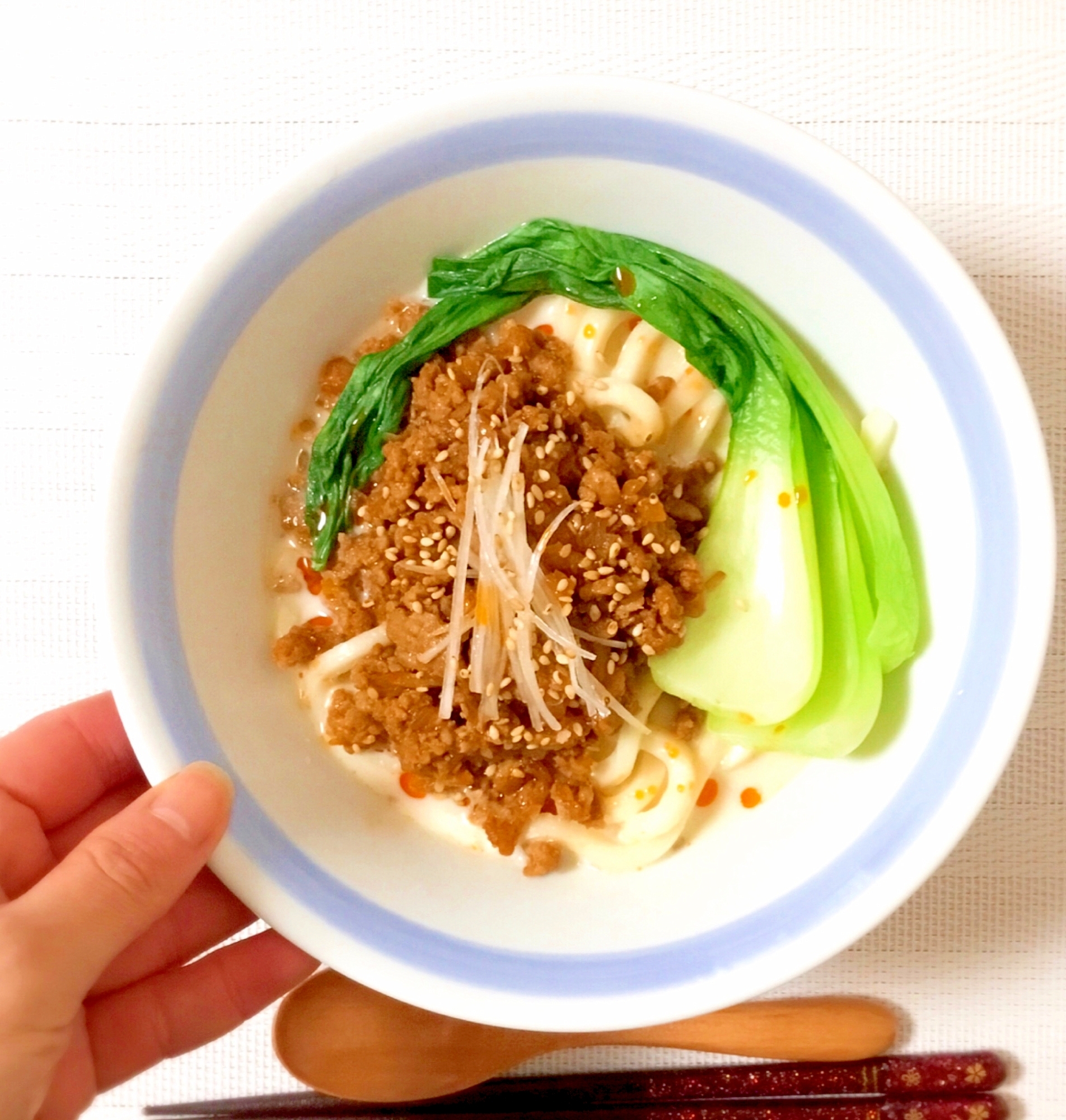 *豆乳坦々うどん*