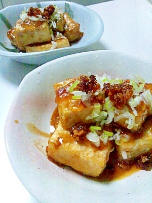 簡単☆フライパン一つで揚げ出し豆腐