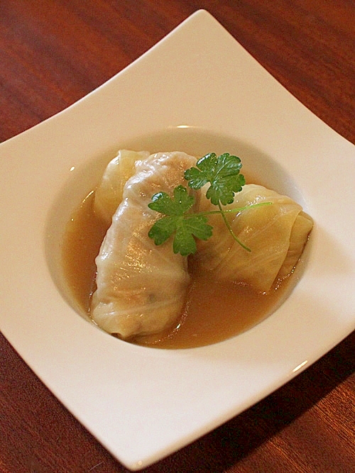 ミニサイズの和風ロールキャベツ レシピ 作り方 By ネコの手 楽天レシピ ミニサイズの和風ロールキャベツ レシピ 作り方 By ネコの手 楽天レシピ