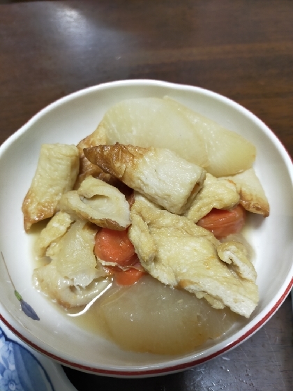 ちくわと鶏肉と野菜の煮物♪