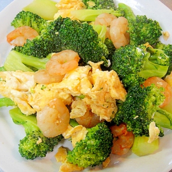 ブロッコリーとむき海老の卵炒め レシピ 作り方 By Mint 楽天レシピ ブロッコリーとむき海老の卵炒め レシピ 作り方 By Mint 楽天レシピ
