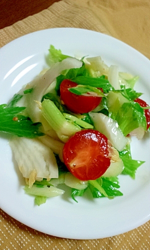 超簡単 まるごとセロリのシンプルサラダ レシピ 作り方 By Sumiho 楽天レシピ