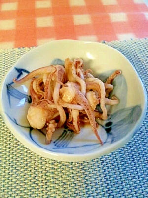いか下足の バターしょうゆ焼き レシピ 作り方 By あっこサンバ 楽天レシピ
