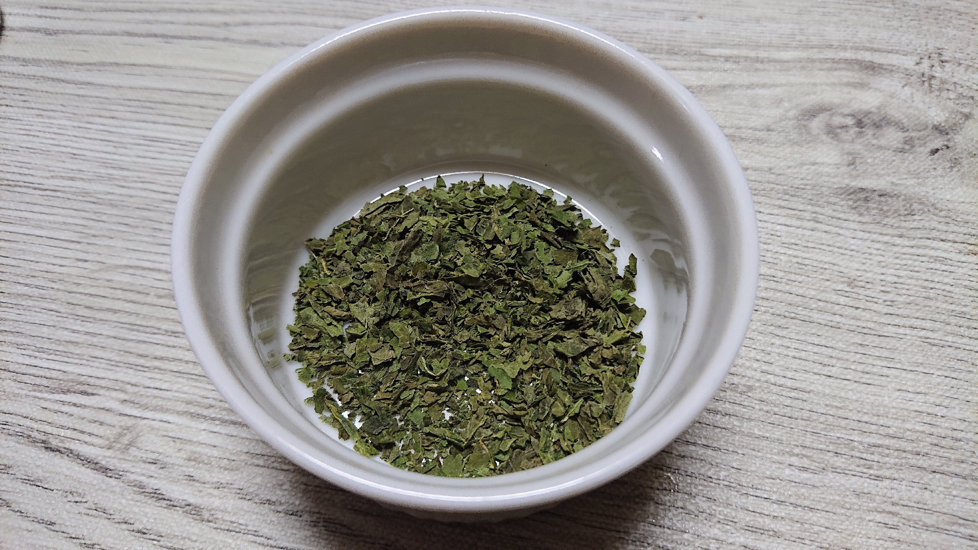 パセリ代わりに!ドライ人参の葉