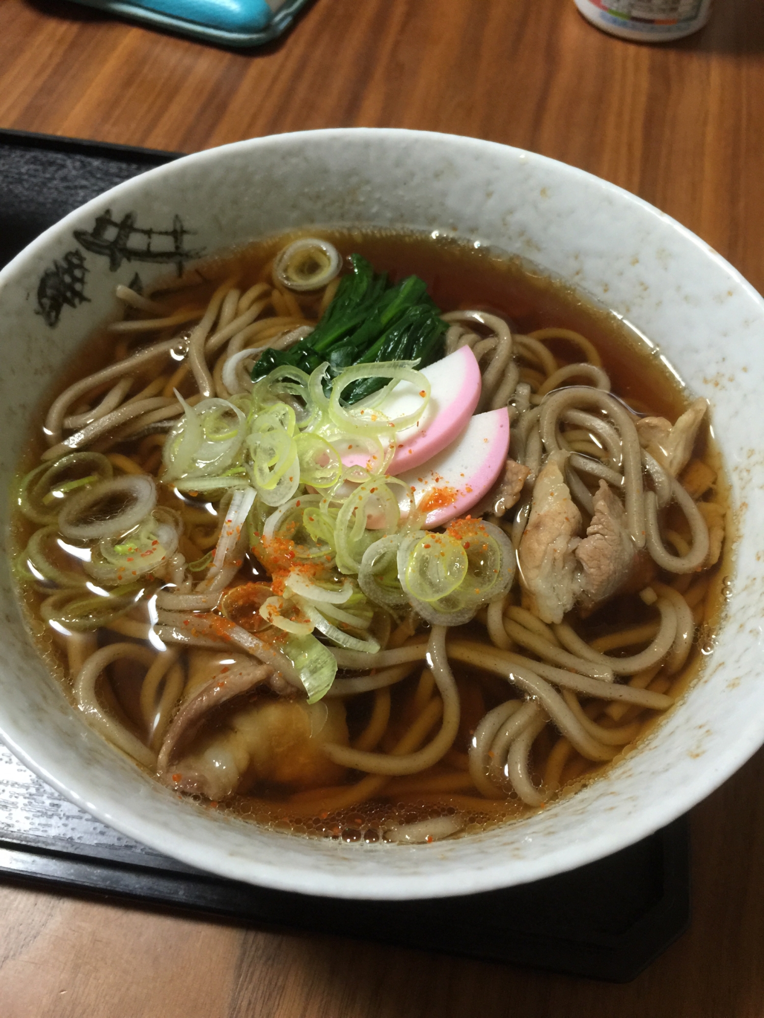 お店の味の肉そば