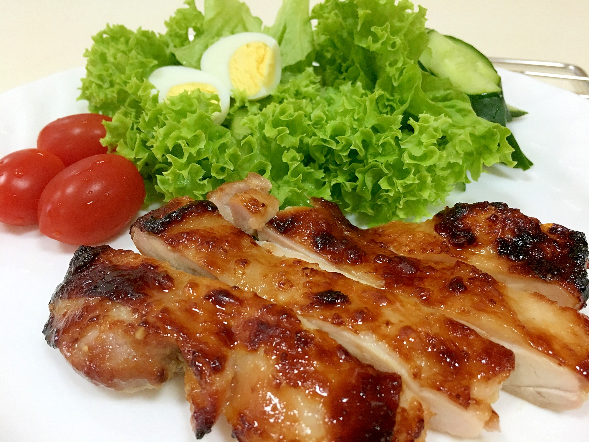 タイ風鳥もも肉のオーブン焼き レシピ 作り方 By マダムそう 楽天レシピ