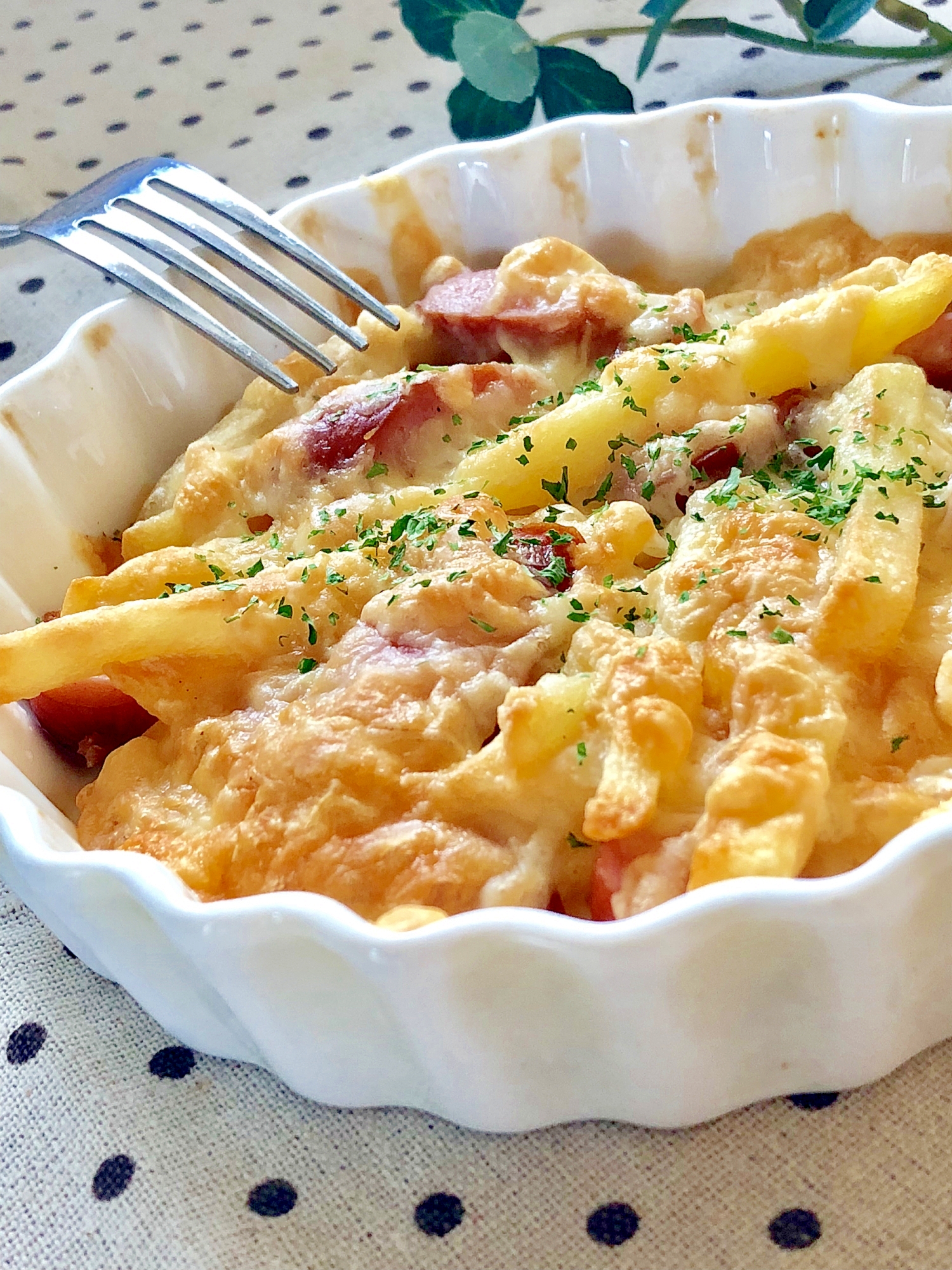 ★ポテトとウィンナーのチーズ焼き★