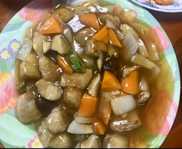 酢豚★豚肉ゴロゴロ、野菜たっぷり！