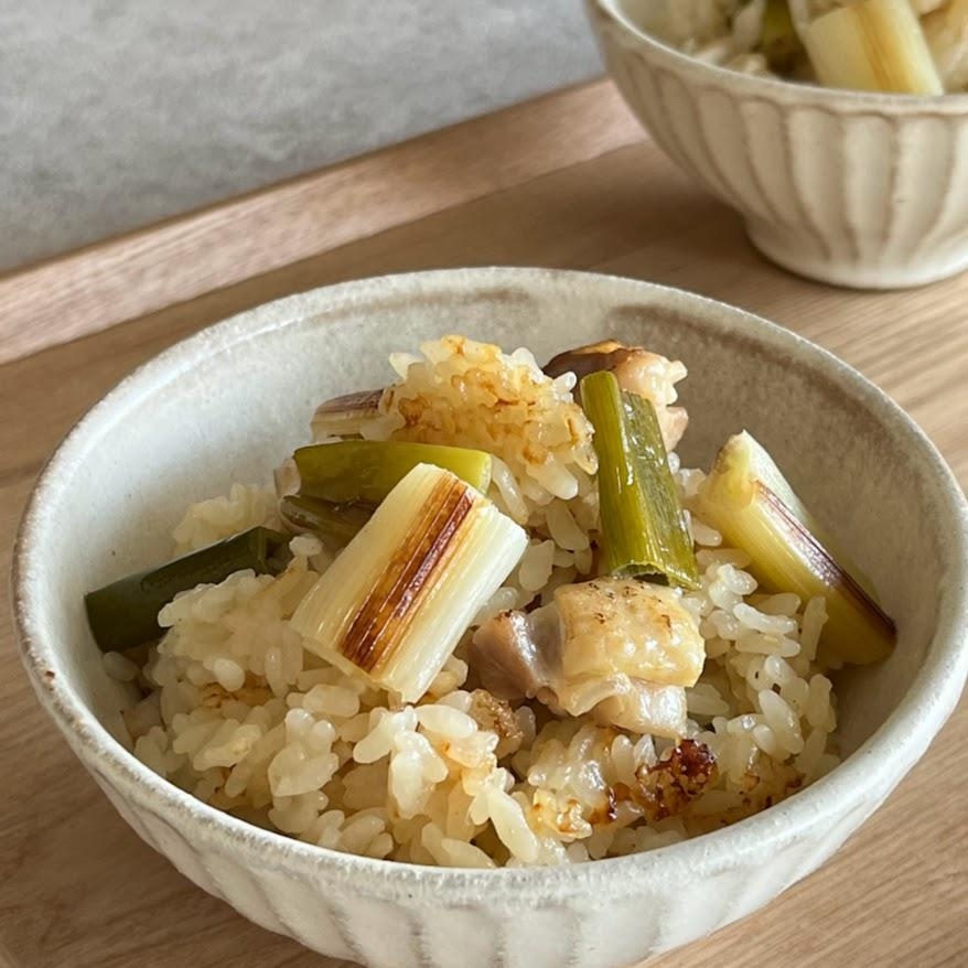 とろーり！長ねぎの味噌炊きご飯