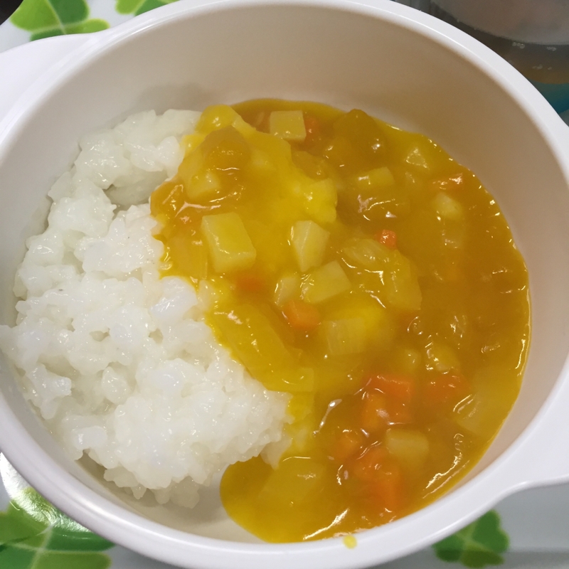 離乳食☆中期☆かぼちゃカレー