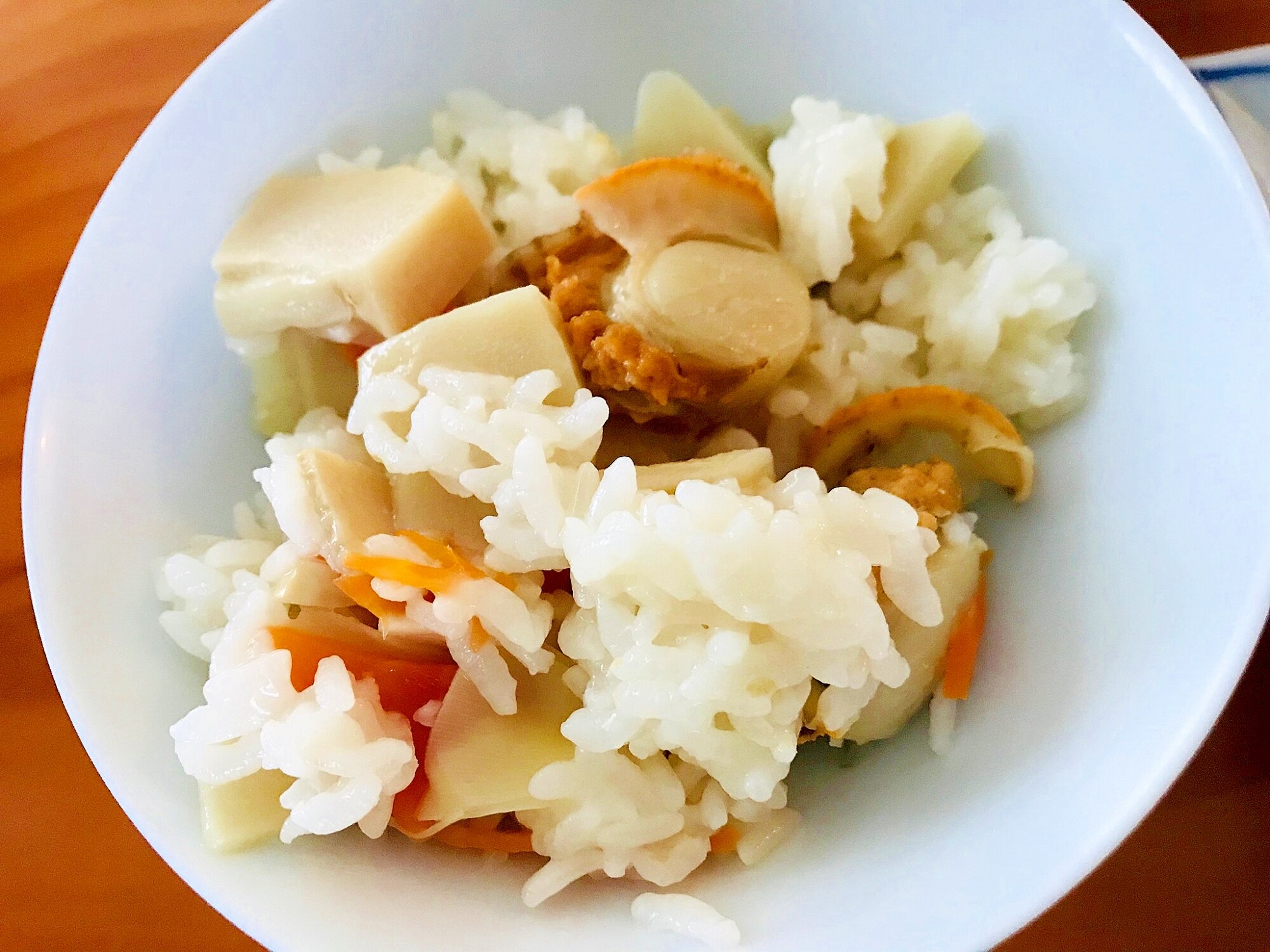 筍とベビー帆立の炊き込みご飯 レシピ・作り方 by coffeelake - 楽天レシピ