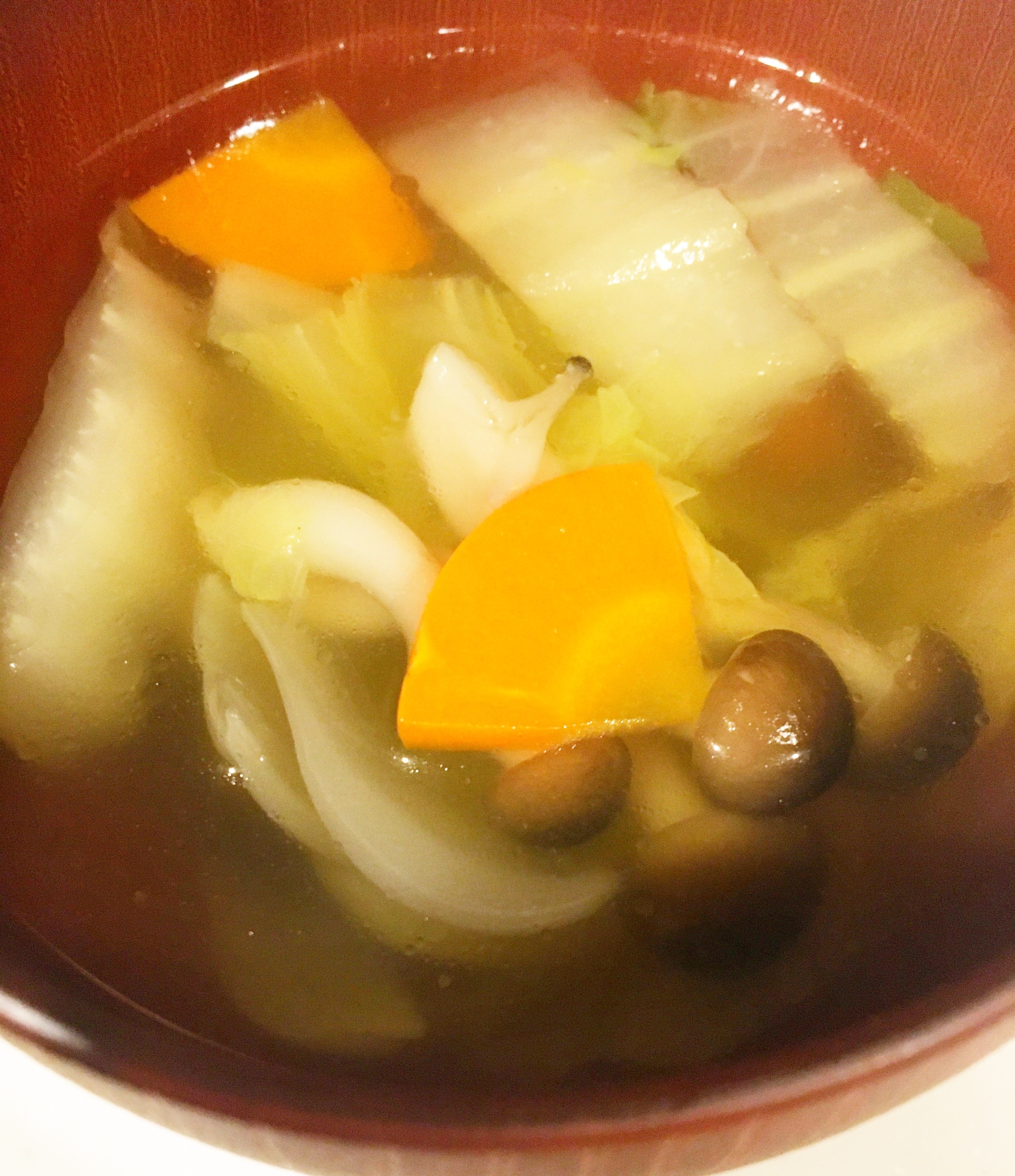 ベジプロスの野菜スープ