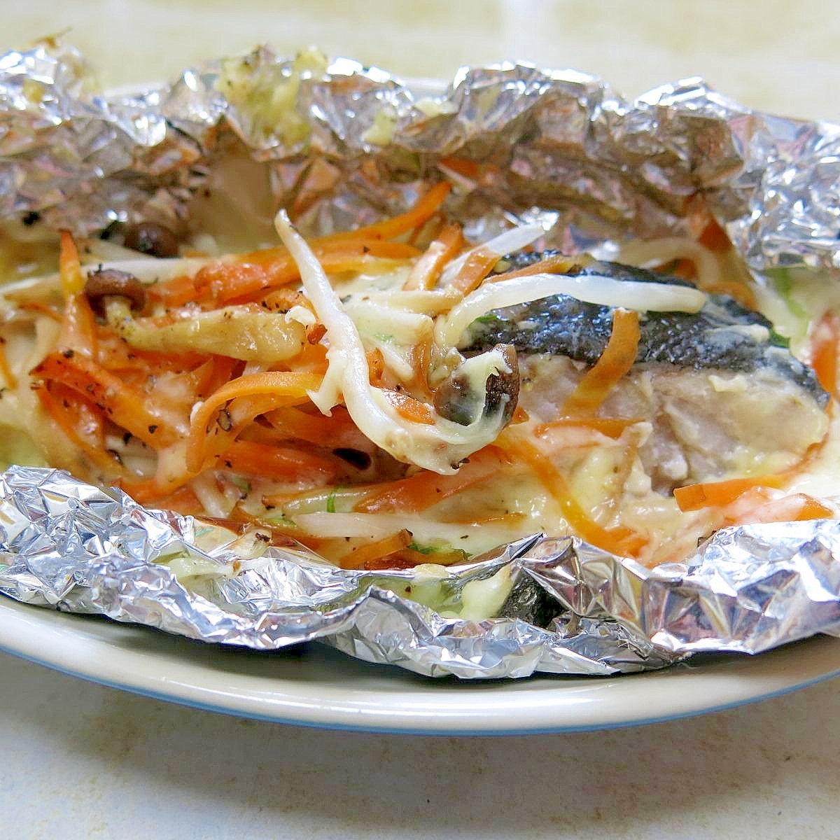 チーズときのこでタラのホイル焼き 233 レシピ 作り方 By あばし 楽天レシピ チーズときのこでタラのホイル焼き 233 レシピ 作り方 By あばし 楽天レシピ