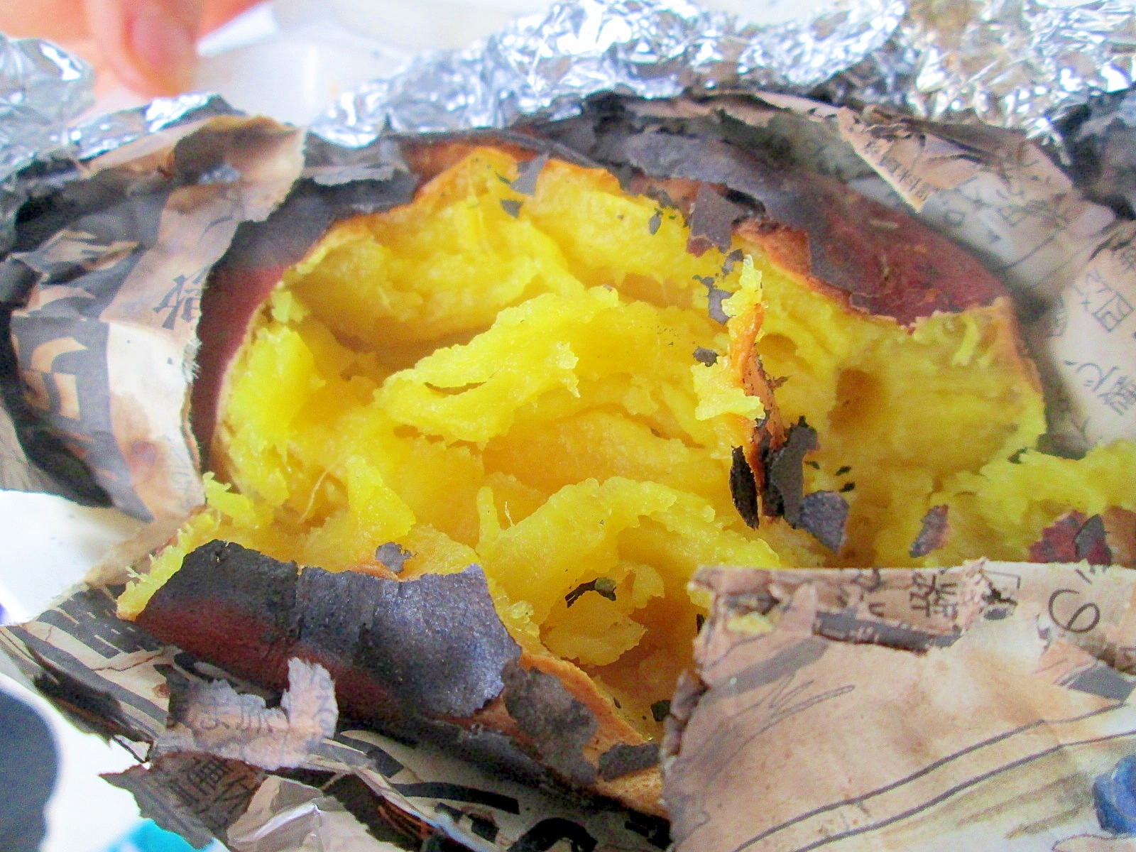 bbqの仕上げに 焼き芋 レシピ 作り方 By カゲジジ 楽天レシピ