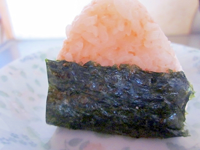 マヨと明太子おにぎり