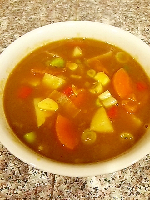 ３０分で作る野菜カレー