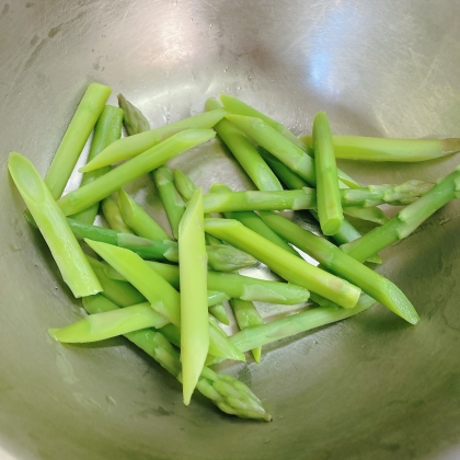 アスパラの下処理♡ & 美味しい☆茹で方～♪