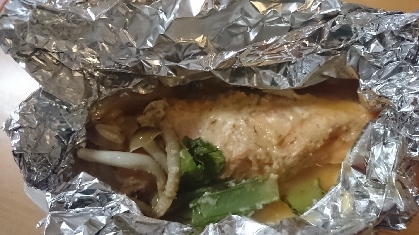 鮭と白菜の和風ホイル焼き