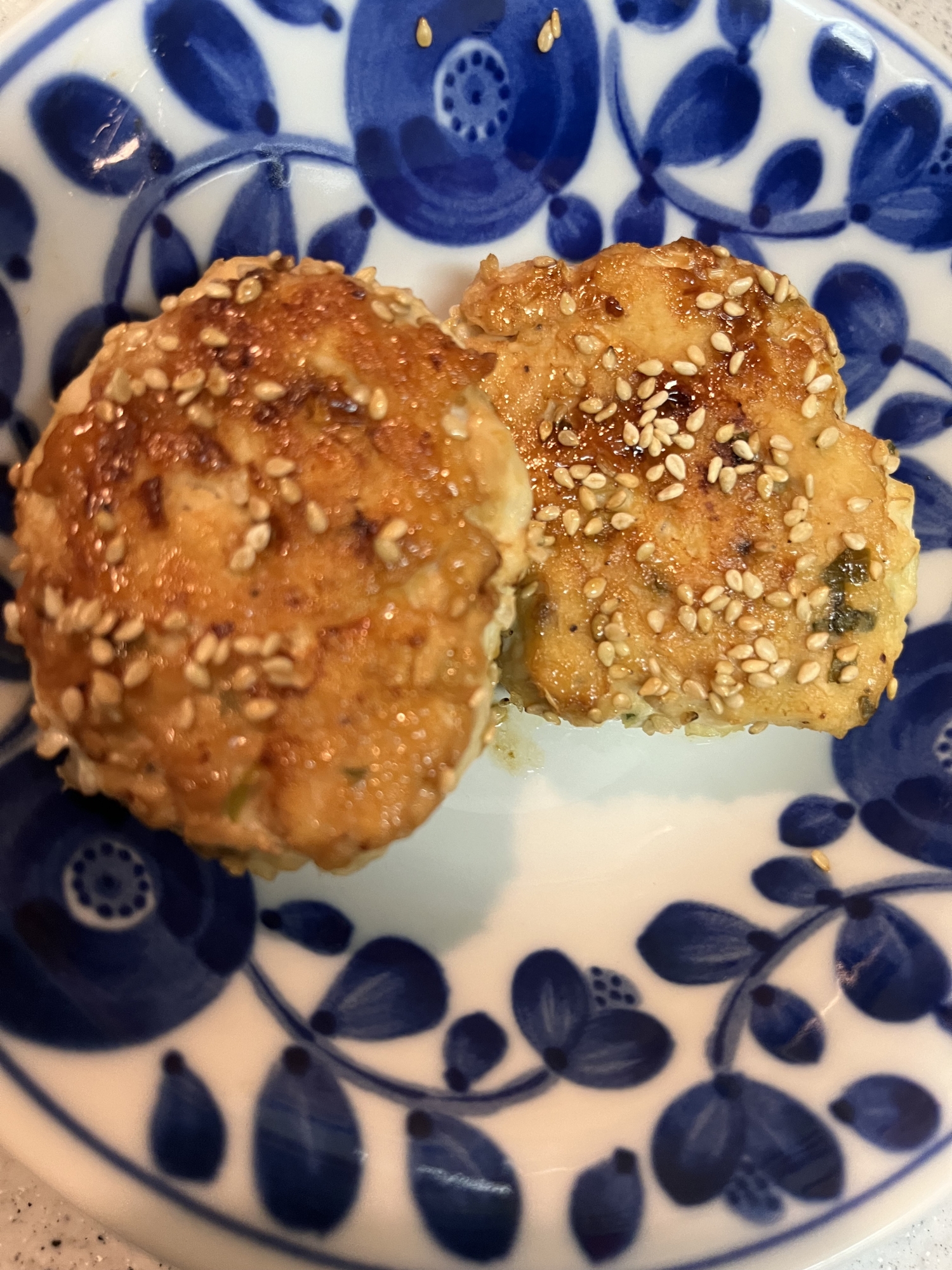 大葉入り鶏胸ひき肉のつくね