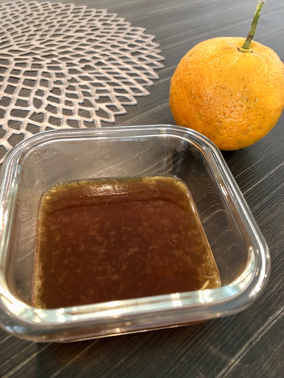 レンジで☆橙の自家製ポン酢