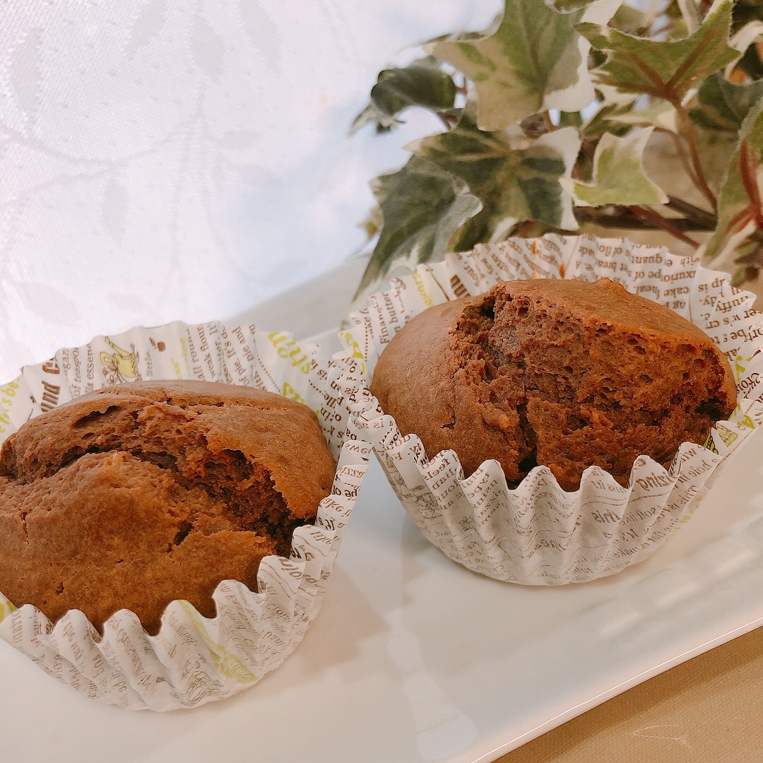 お豆腐チョコマフィン