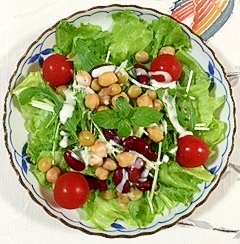 レタス と水菜に ミックスビーンズ レシピ 作り方 By 2727椿 楽天レシピ レタス と水菜に ミックスビーンズ レシピ 作り方 By 2727椿 楽天レシピ