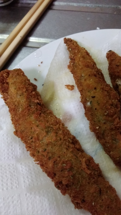 子どもが大好き 給食メニュー ししゃもフライ レシピ 作り方 By ちゅろす1972 楽天レシピ