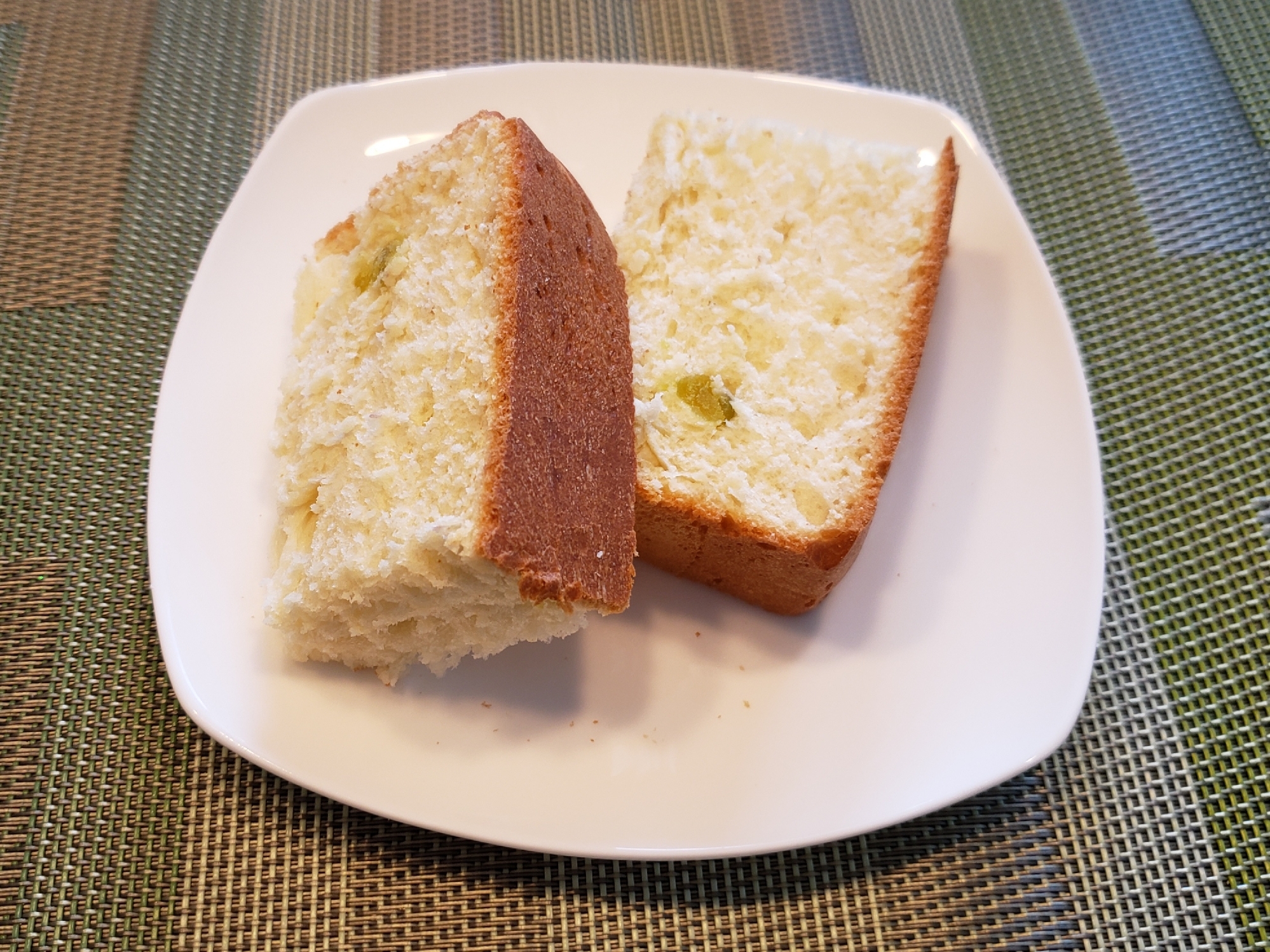 ホームベーカリーで 甘納豆パン