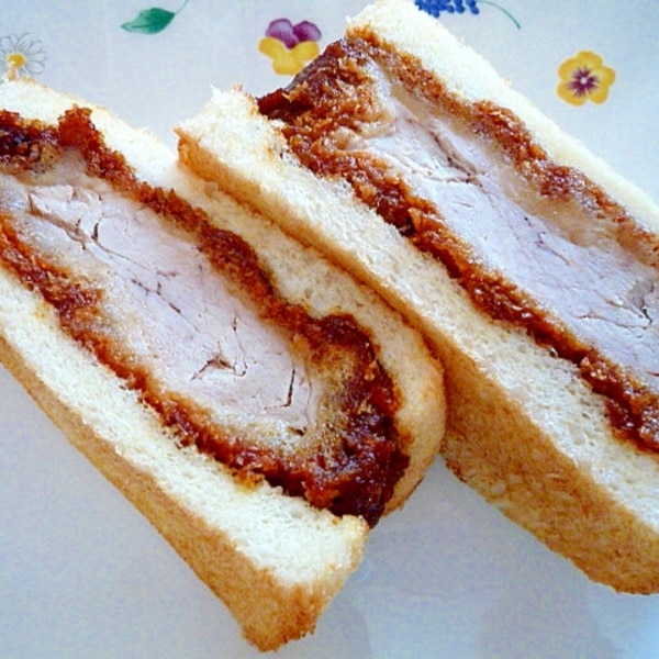 ソースカツサンド レシピ 作り方 By 帰って来たvan 楽天レシピ ソースカツサンド レシピ 作り方 By 帰って来たvan 楽天レシピ